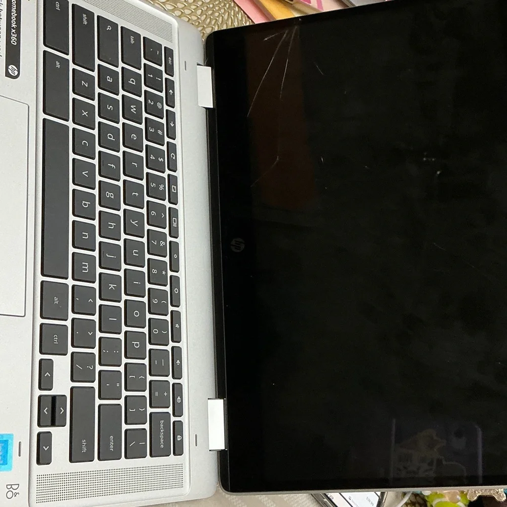 HP Chromebook - Sleek Silver Finish